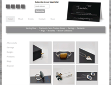 Tablet Screenshot of isabelajewellery.com